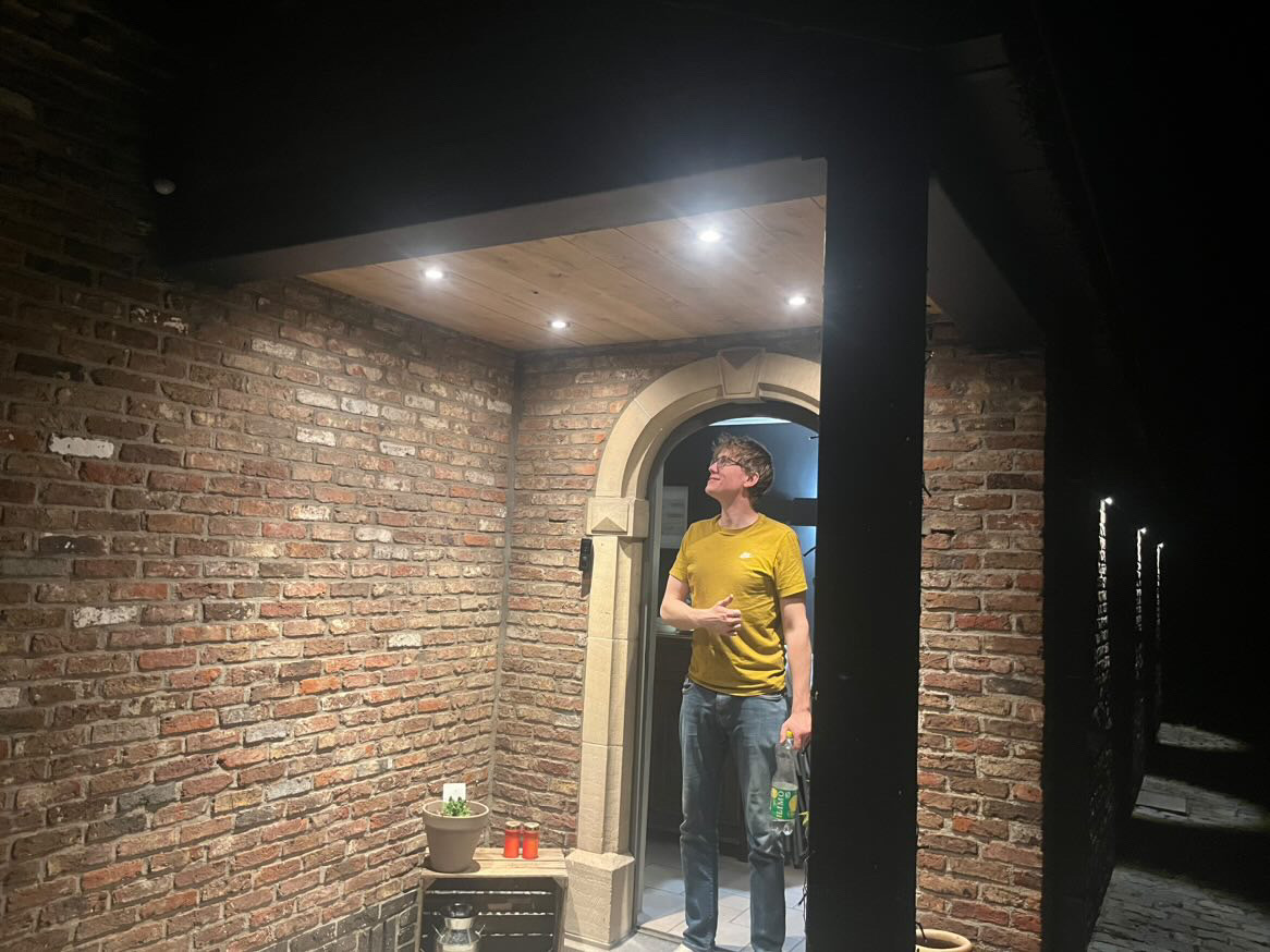 Voordeur verlichting 